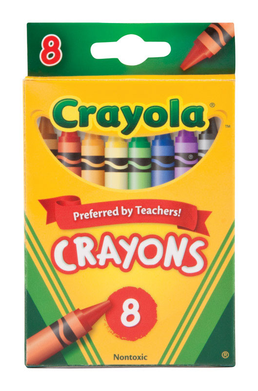 CRAYOLA - Crayola Assorted Color Crayons 8 pk