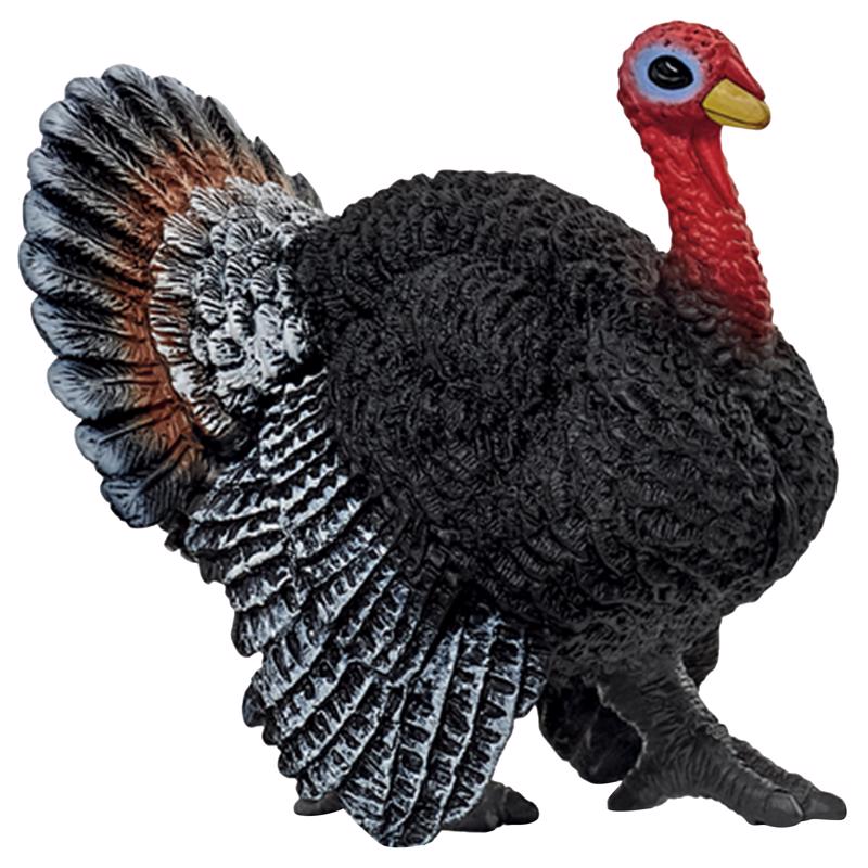 SCHLEICH - Schleich Farm World Turkey Toy Plastic Multicolored - Case of 5