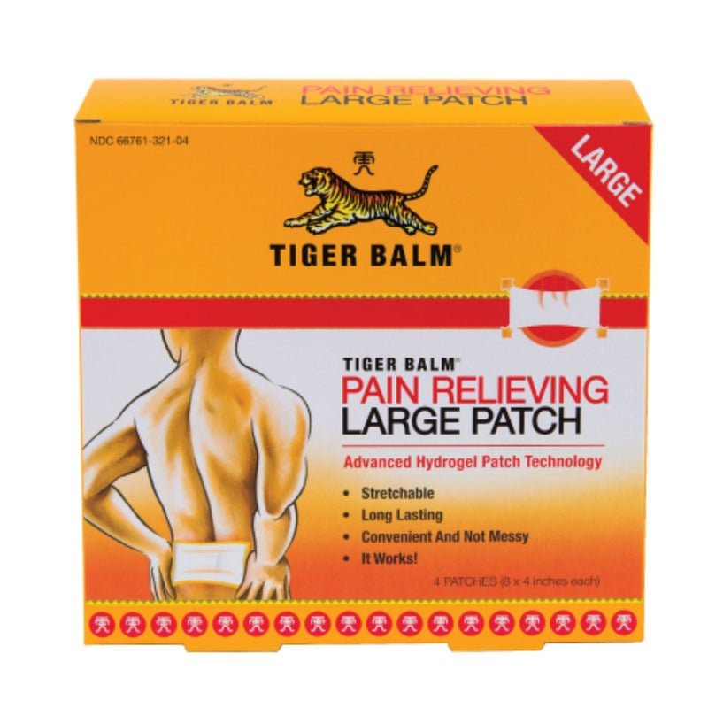 TIGER BALM - Tiger Balm Large White Pain Relief Patch 1 pk - Case of 6