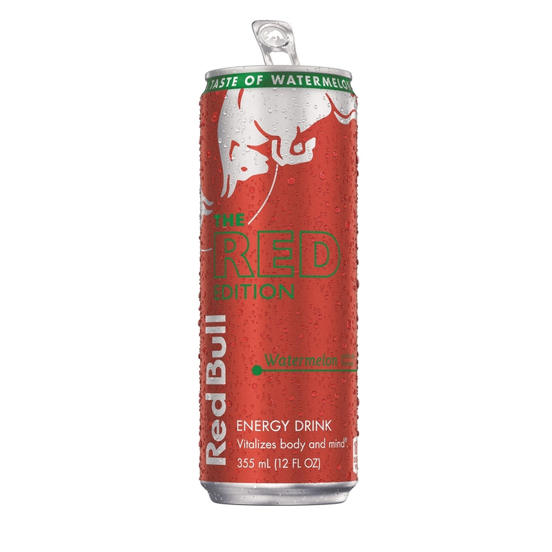 RED BULL - Red Bull The Red Edition Watermelon Energy Drink 12 oz - Case of 24