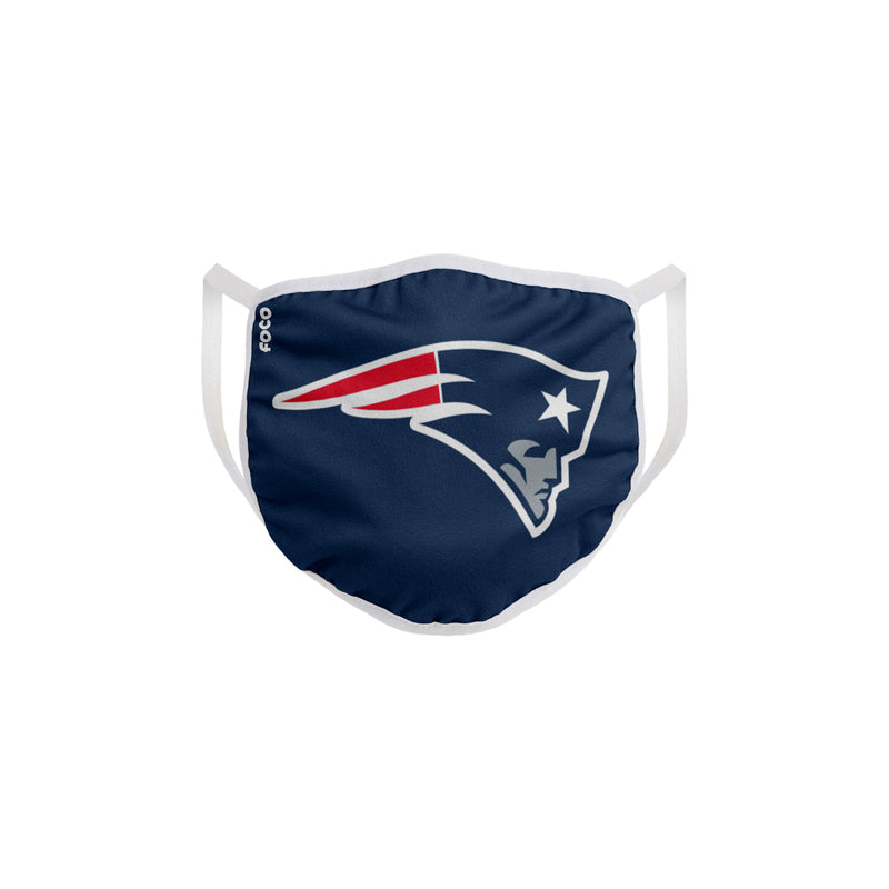 FOCO - FOCO Household Multi-Purpose New England Patriots Face Mask Multicolored 1 pk