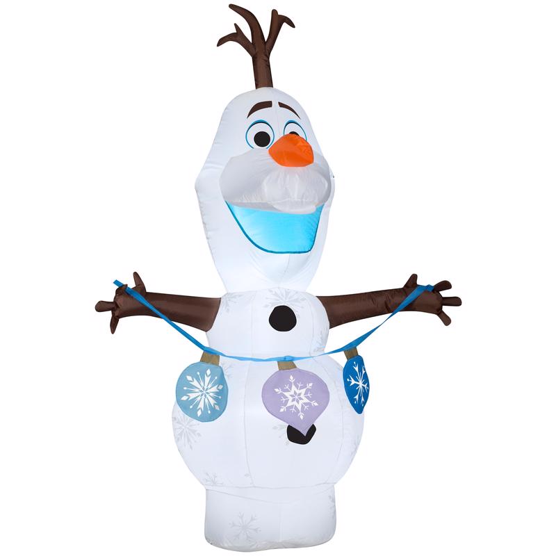 GEMMY - Gemmy LED Frozen Olaf 3.5 ft. Inflatable