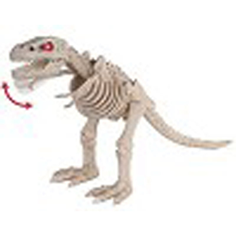 SEASONS - Seasons Crazy Bones RED 16 in. Prelit T Rex Dinosaur Halloween Decor - Case of 2