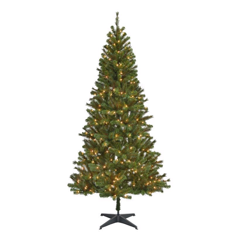 CELEBRATIONS - Celebrations 7-1/2 ft. Slim LED 300 lights Fir Tree Color Changing Christmas Tree