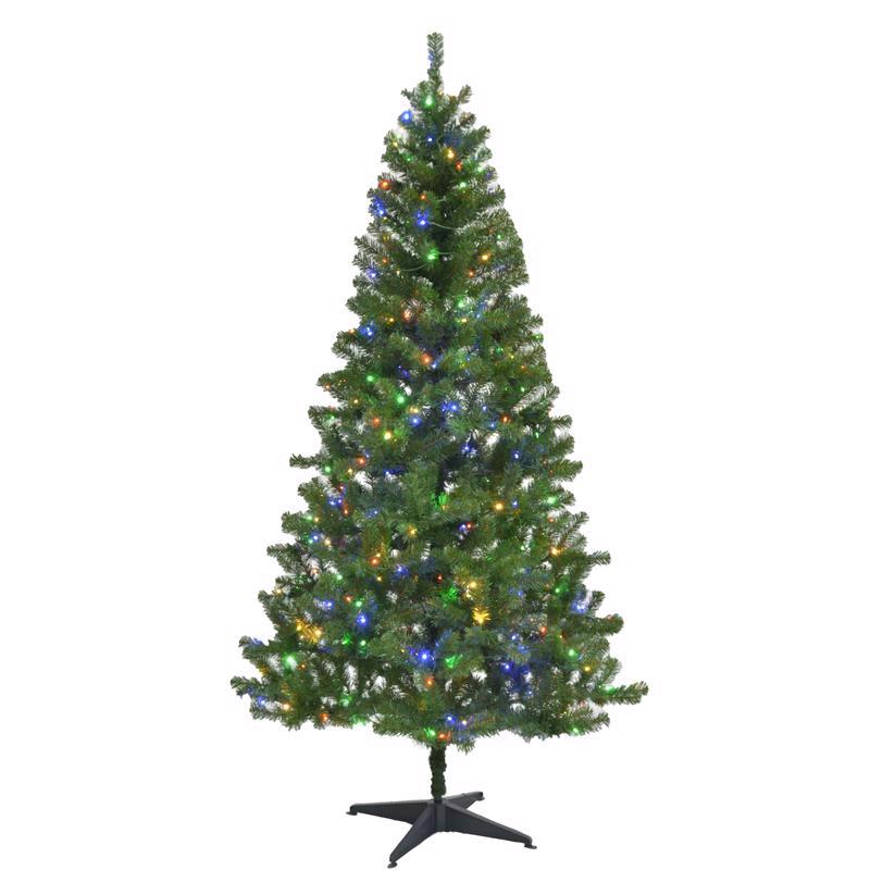 CELEBRATIONS - Celebrations 7 ft. Slim LED 400 lights Winchester Christmas Tree