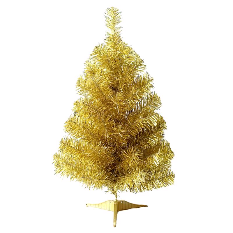 CELEBRATIONS - Celebrations Gold Christmas Tree 24 in.