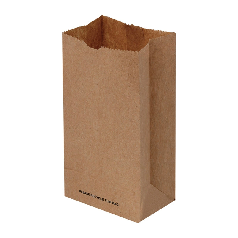 TOOLWORKS INTERNATIONAL - Toolworks International Paper Bags Paper Brown Shopping Bag Recycled 2000 pk 7 in. H X 2 in. W X 4 i