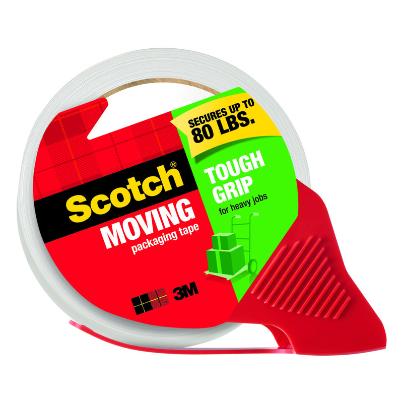 3M - Scotch Tough Grip 1.88 in. W X 54.6 yd L Packing Tape Clear