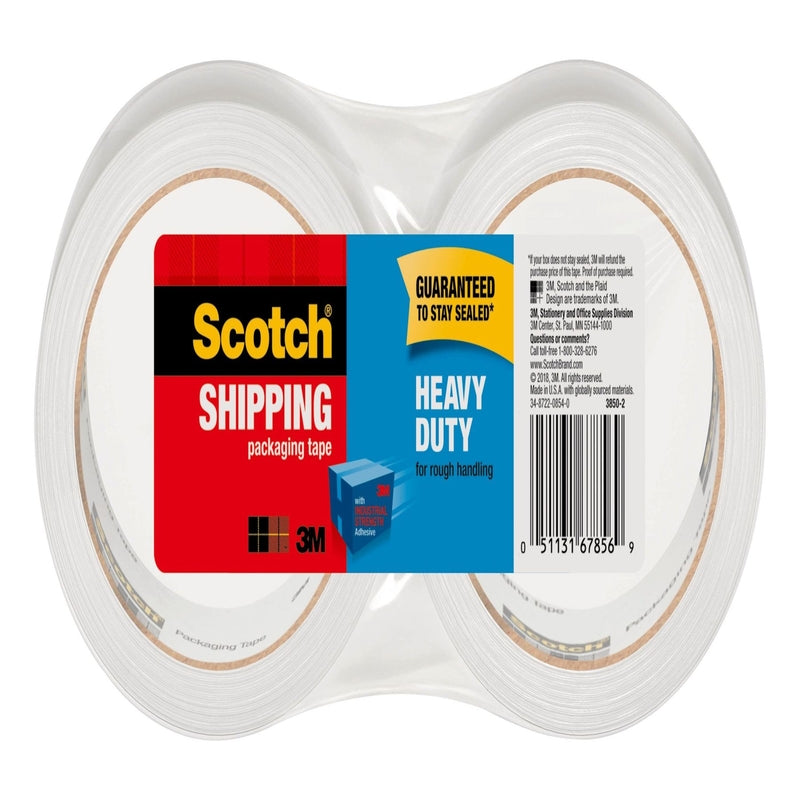 SCOTCH - Scotch 1.88 in. W X 54.6 yd L Packing Tape Clear [3850-2]