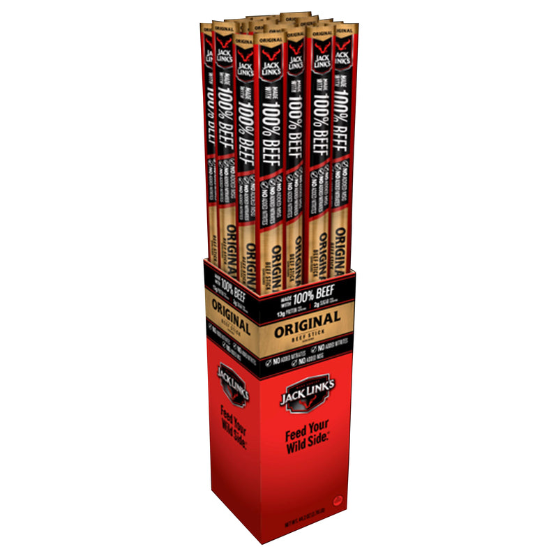 JACK LINK'S - Jack Link's Original Beef Stick 1.84 oz Pegged - Case of 24