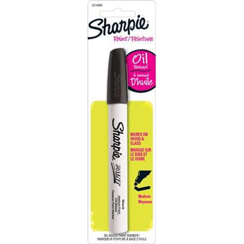 SHARPIE - Sharpie Black Medium Tip Paint Marker 1 pk - Case of 6