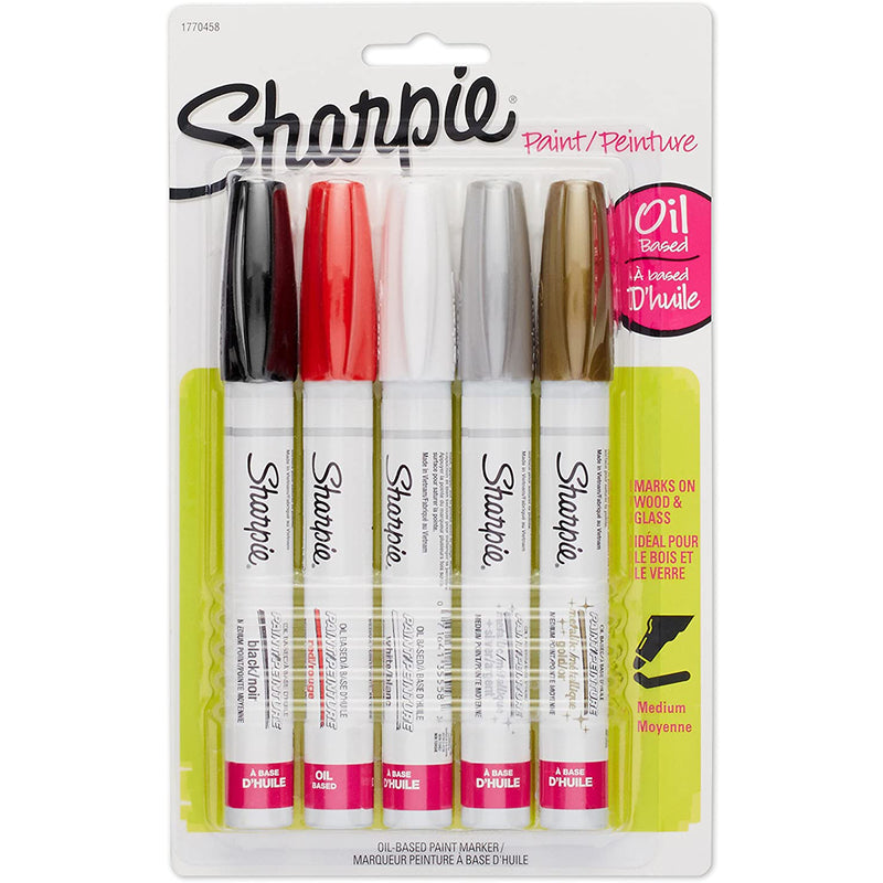 SHARPIE - Sharpie Assorted Medium Tip Paint Marker 5 pk - Case of 6 [1770458]