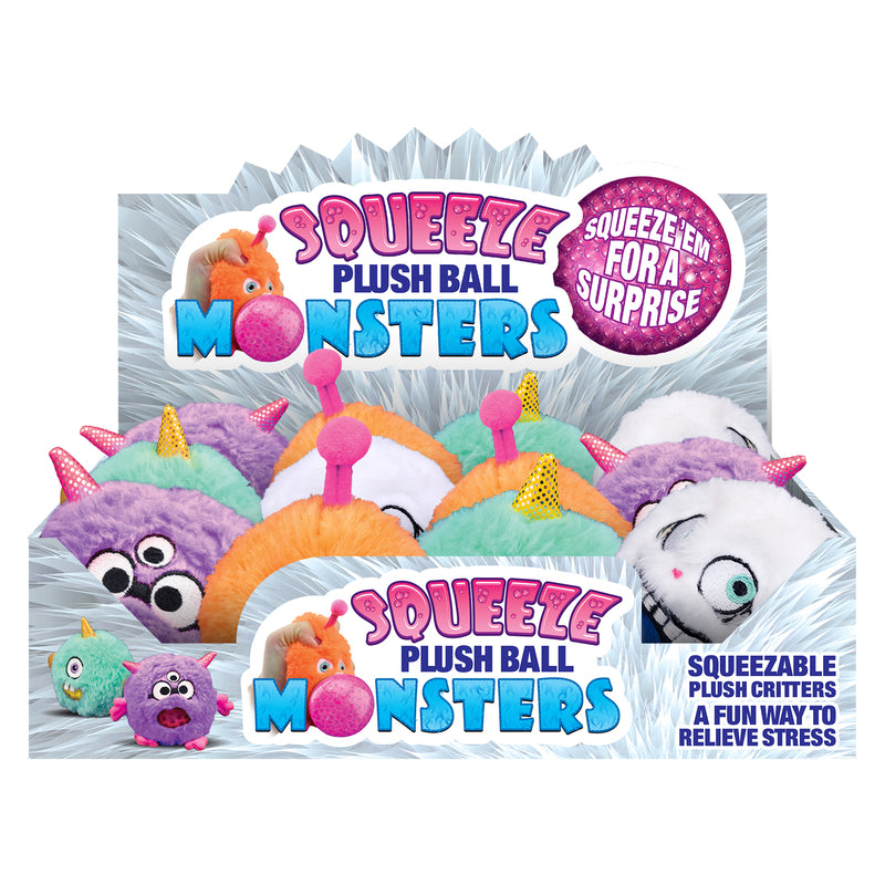 SHAWSHANK LEDZ - Shawshank LEDz Monsters jellies Squeeze Toy Plush 1 pc - Case of 12