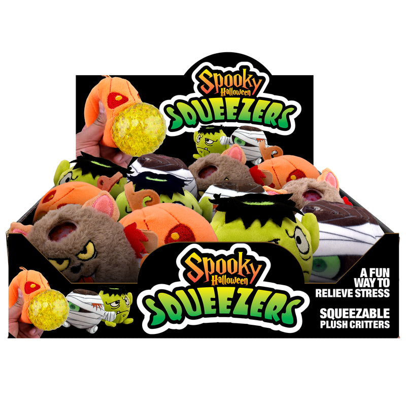 SHAWSHANK LEDZ - Shawshank LEDz Spooky Halloween Squeeze Toy Fabric 1 pk - Case of 12