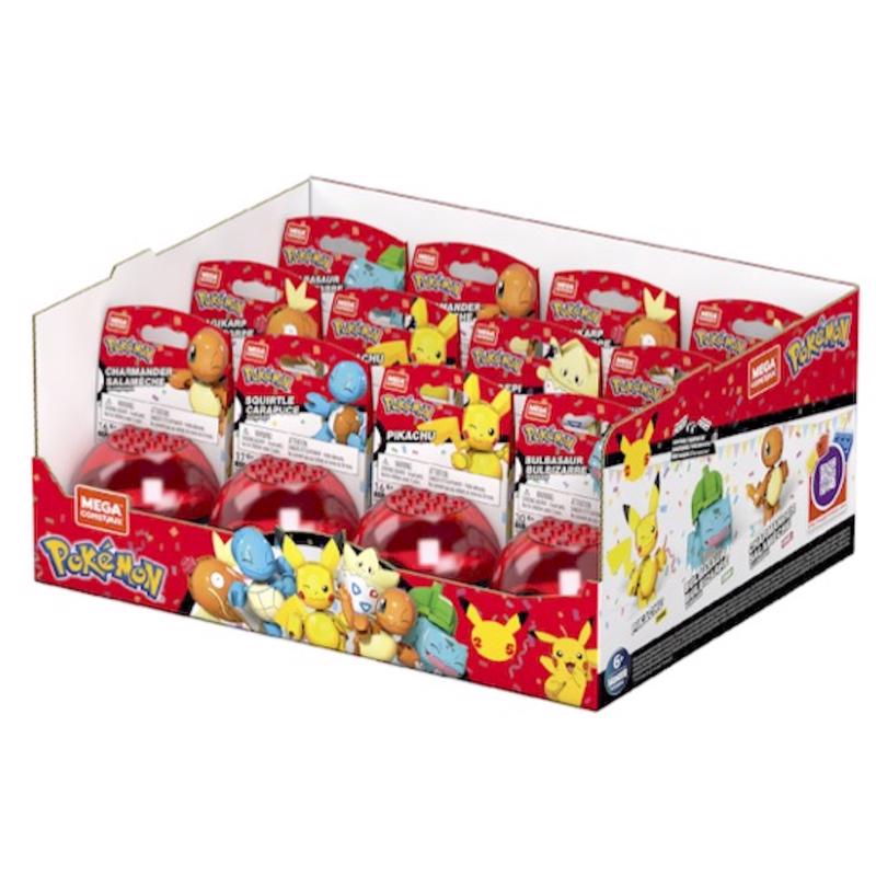 MEGA CONSTRUX - Mega Construx Pokemon Poke Ball Plastic Assorted 16 pc - Case of 12