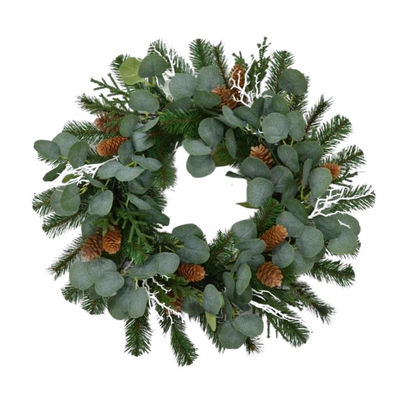 CELEBRATIONS - Celebrations Home 24 in. D Wreath - Case of 4