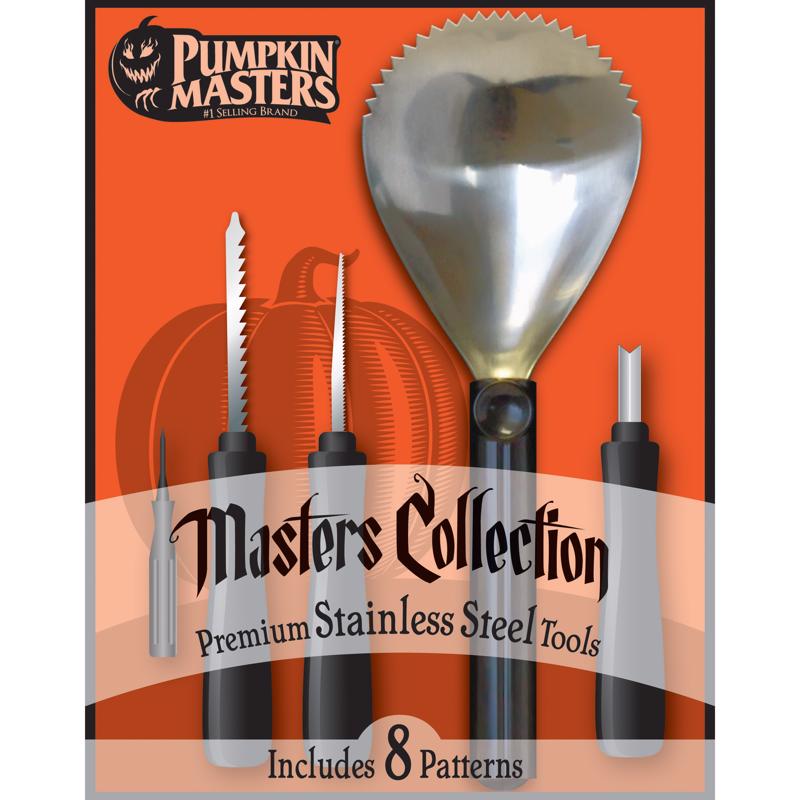 PUMPKIN MASTERS - Pumpkin Masters Pumpkin Carving Kit 4 pk - Case of 9
