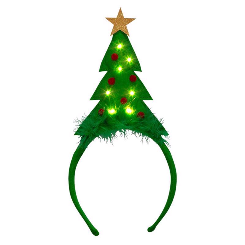 DYNO - Dyno Tree with LED Lights Headband Felt 1 pk - Case of 12