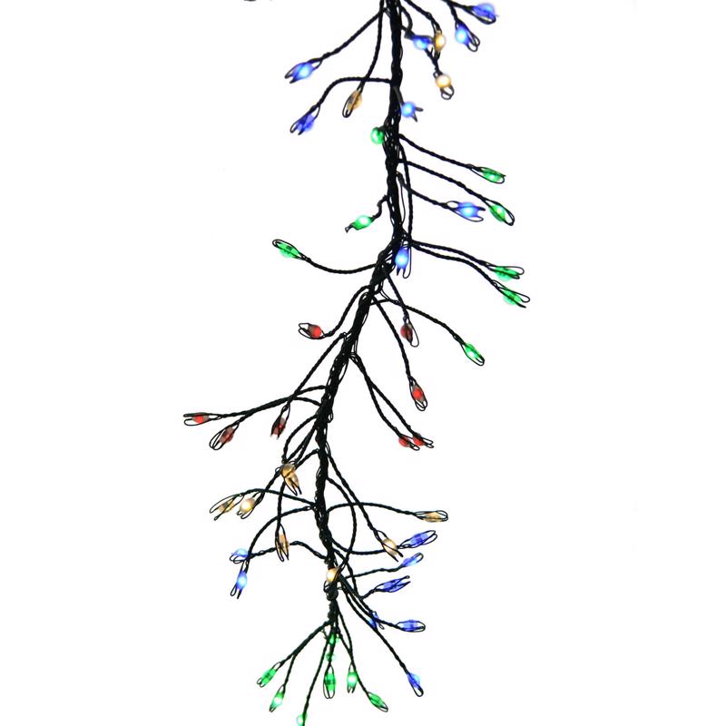 CELEBRATIONS - Celebrations Gold LED Micro Dot/Fairy Multicolored 250 ct String Christmas Lights 10 ft.