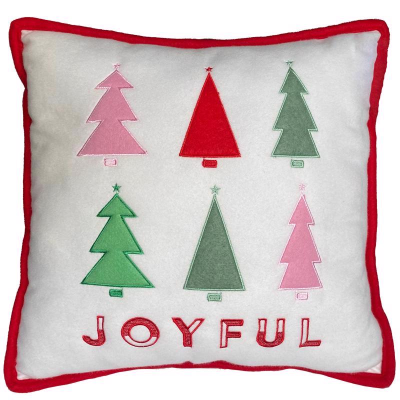 CELEBRATIONS - Celebrations Home Multicolored Joyful Pillow 16 in. - Case of 4