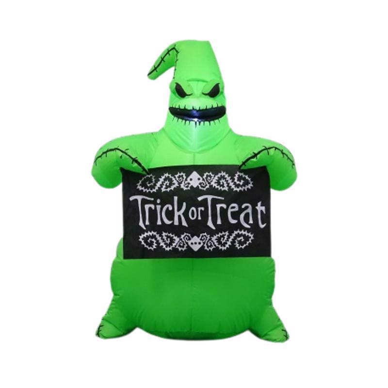 GEMMY - Gemmy Airblown 3.5 ft. LED Prelit Jack Skellington Oogie Boogie Inflatable