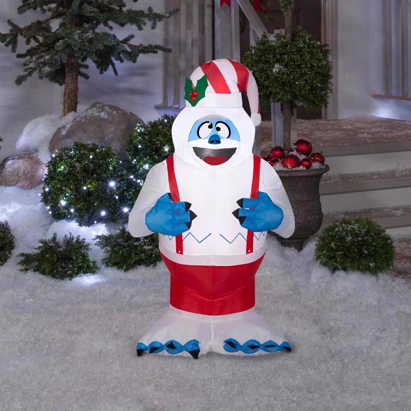 GEMMY - Gemmy Airblown LED Bumble Santa 3.5 ft. Inflatable