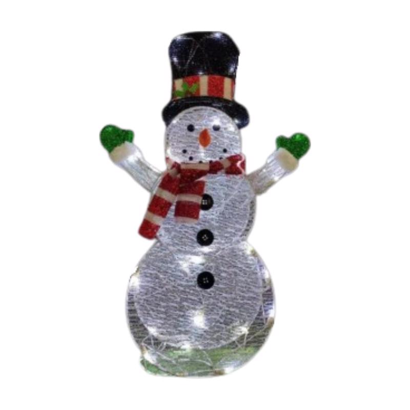 GEMMY - Gemmy Flat-tastics LED White Starry Night 30 in. Yard Decor