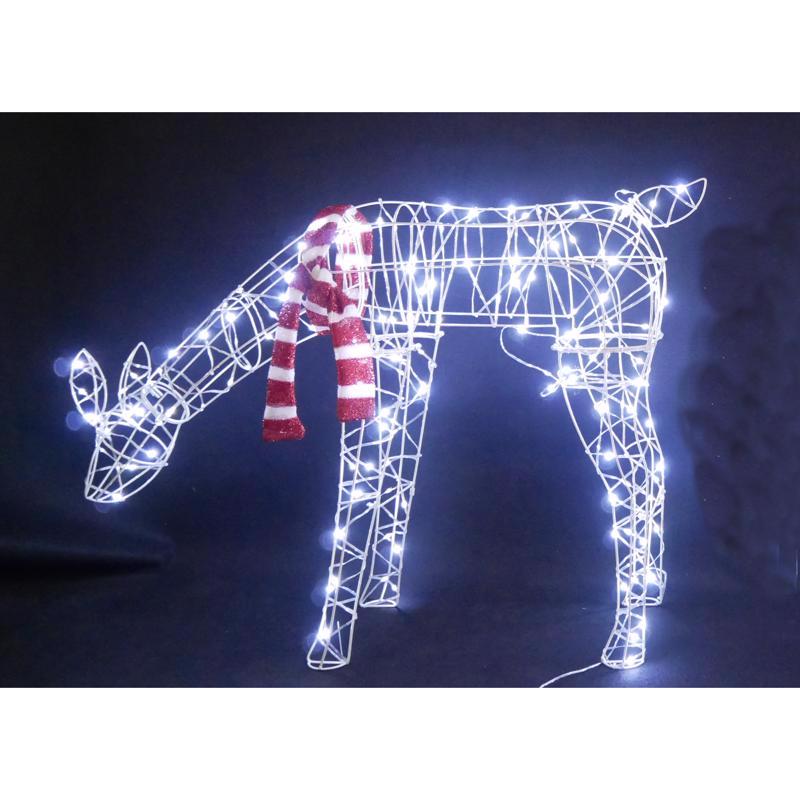 CELEBRATIONS - Celebrations LED Lighted Deer 2.25 ft. Yard Decor