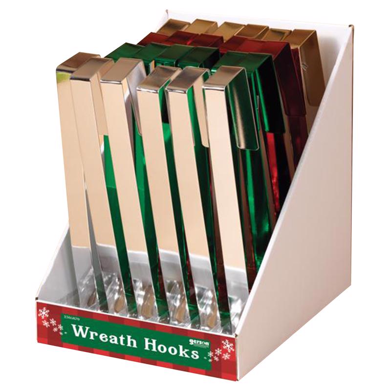 GERSON - Gerson 12 in. Wreath Hook 1 pk - Case of 24