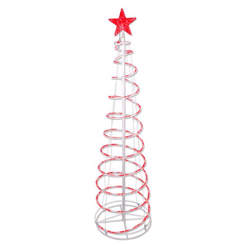 CELEBRATIONS - Celebrations LED Multi Spiral 5 ft. Yard Decor