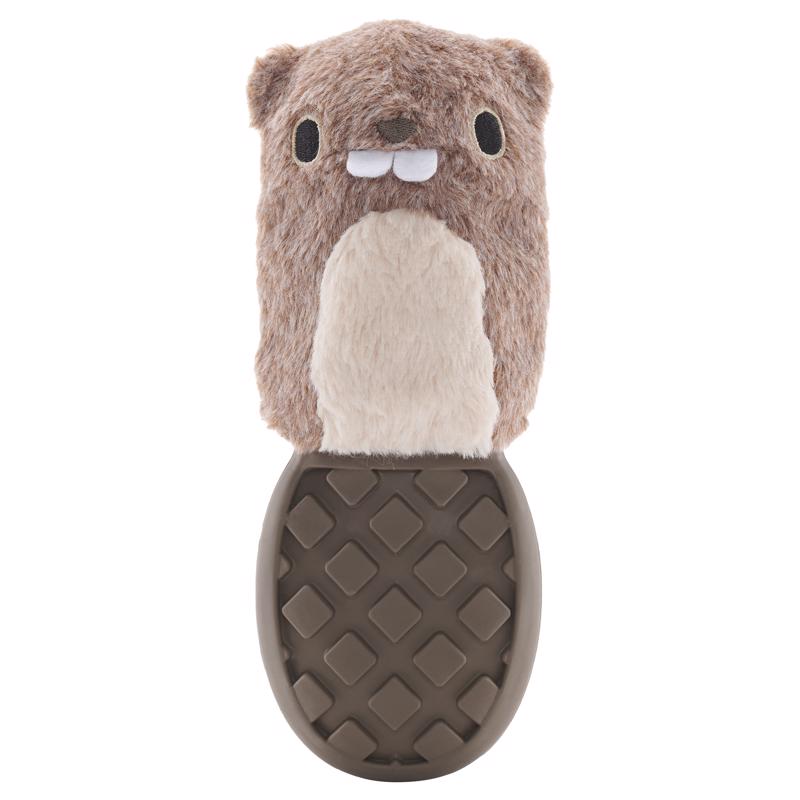 BARK - Bark Plush PB Beaver Dog Toy 1 pk - Case of 3