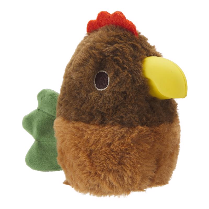 BARK - Bark Rubber Hen Dog Toy 1 pk - Case of 3