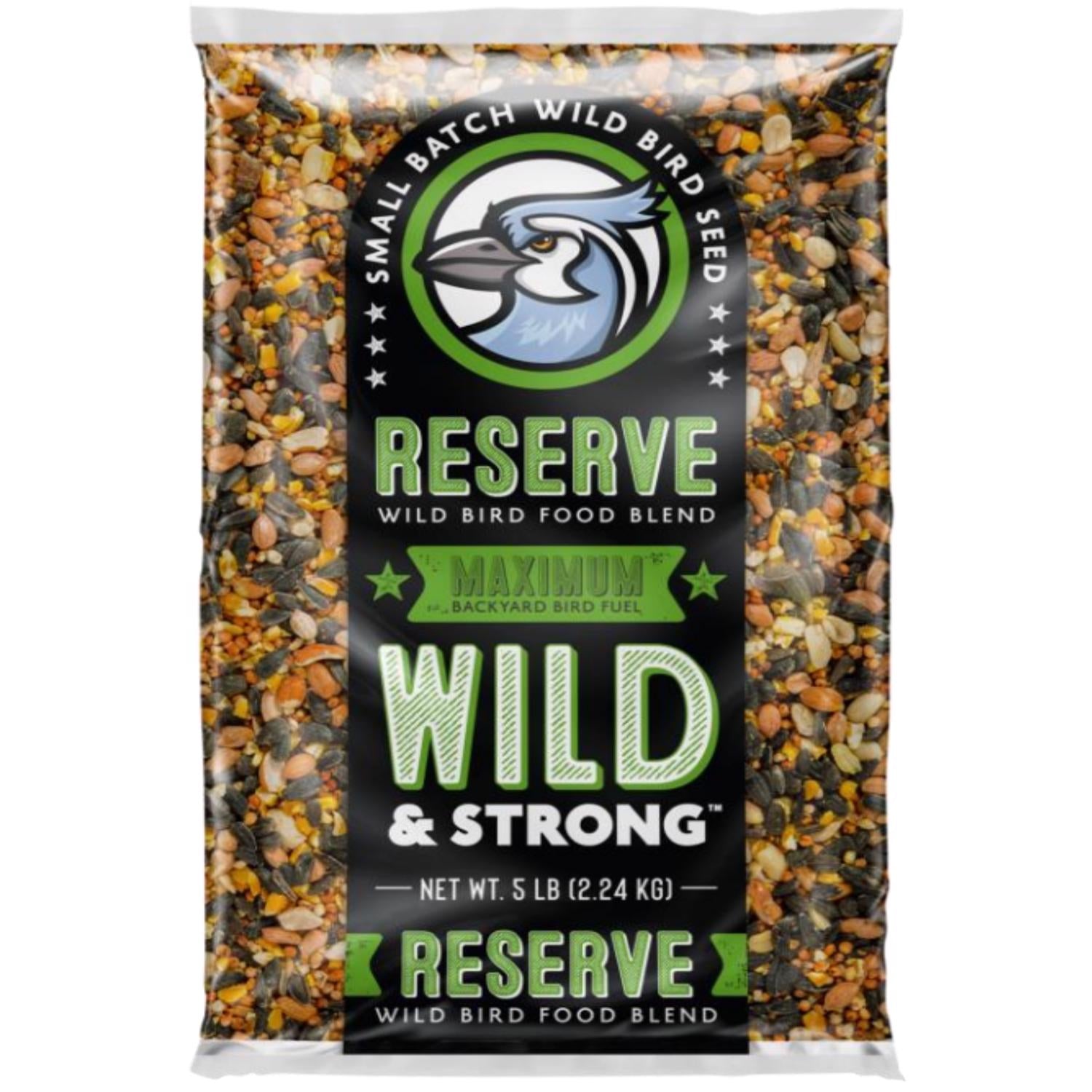 Small Batch Wild & Strong Maximum Wild Bird Food 5 lb - Case of 8