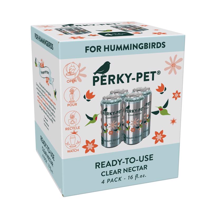 PERKY-PET - Perky-Pet Hummingbird Sucrose Nectar 4 pk [522]