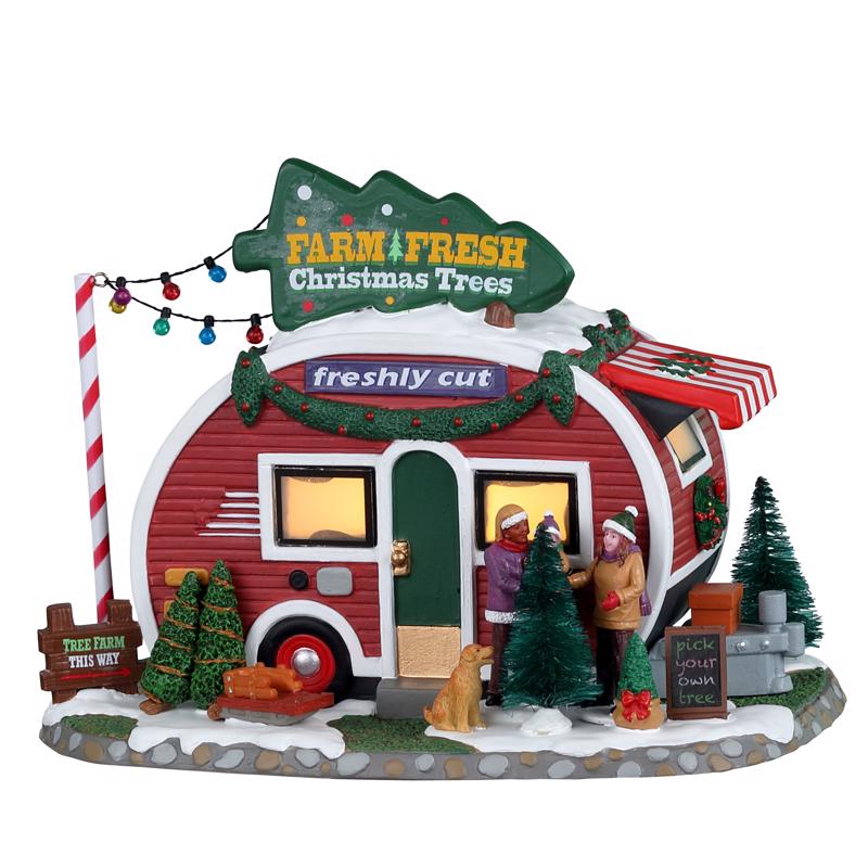 LEMAX - Lemax LED Multicolored Vail Village Christmas Village 6 in. - Case of 4