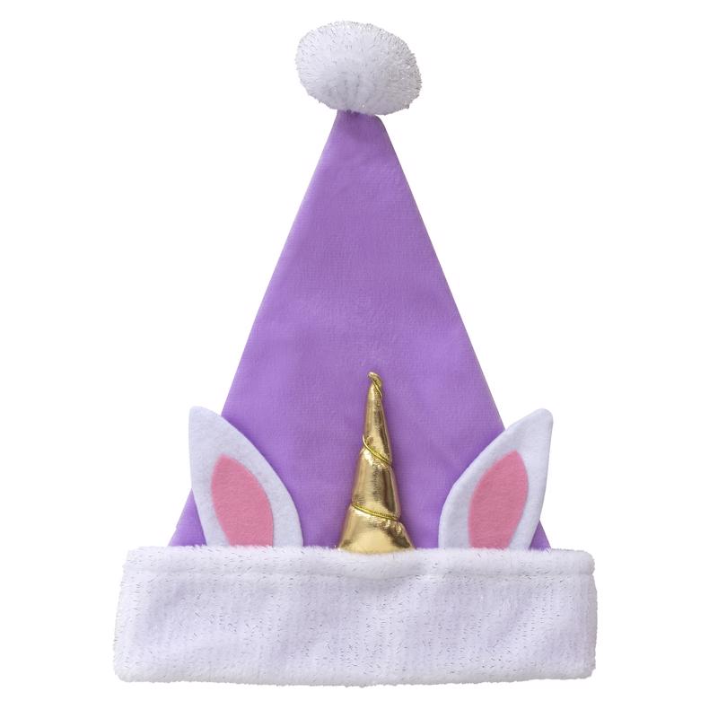 DYNO - Dyno 17 in. Unicorn Santa Hat 1 pk - Case of 12