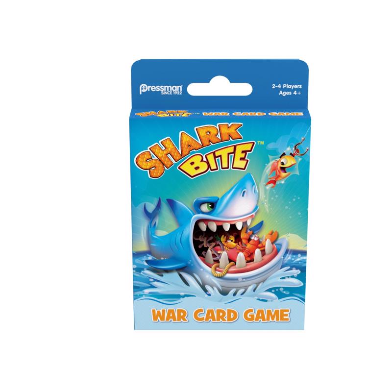 PRESSMAN - Pressman Shark Bite Wild Card Game Multicolored - Case of 8