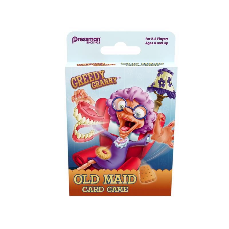 PRESSMAN - Pressman Greedy Granny Old Maid Card Game Multicolored - Case of 12