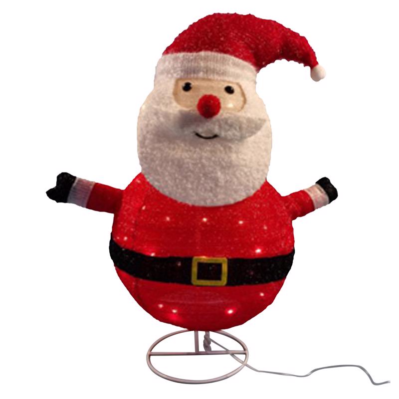 SIENNA - Sienna LED Warm White Santa 2.5 ft. Yard Decor