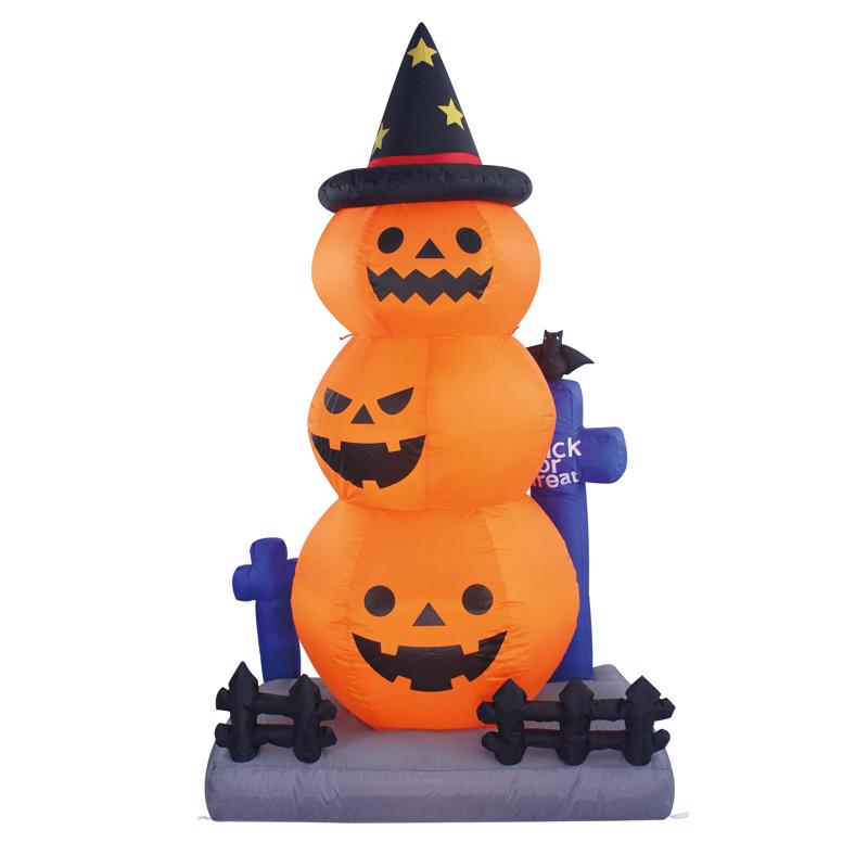 CELEBRATIONS - Celebrations 6 ft. Prelit Pumkins Inflatable