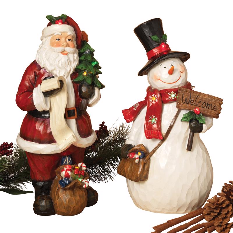 GERSON - Gerson Multicolored Lighted Figurine 16.5 in. - Case of 4