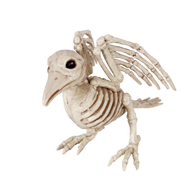 SEASONS - Seasons Bird Skeleton Halloween Decor