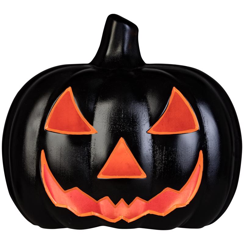 GEMMY - Gemmy 17 in. LED Scary Pumpkin Blow Mold