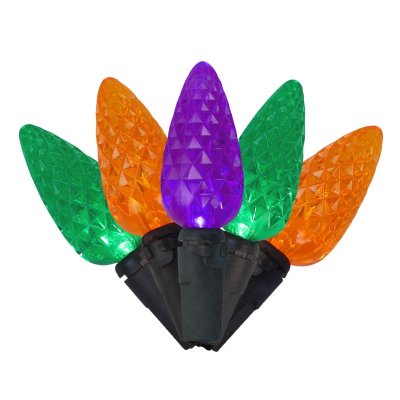 CELEBRATIONS - Celebrations Multicolored 100 ct LED C6 Halloween String Lights