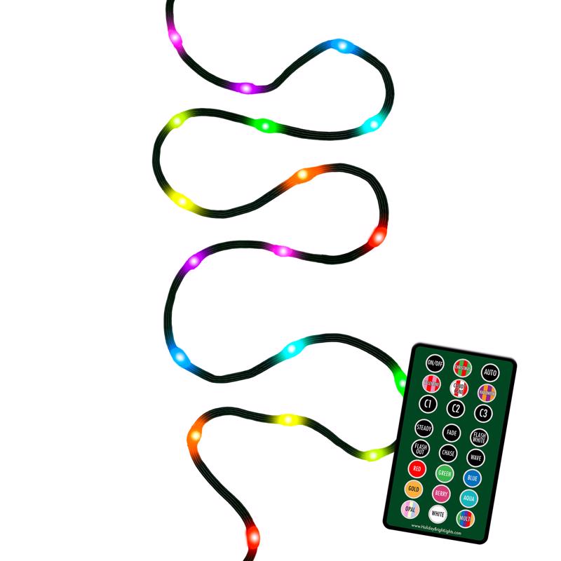 CELEBRATIONS - Celebrations LED Multicolored 100 ct String Christmas Lights 16.5 ft.