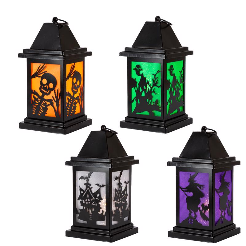GERSON - Gerson 12.2 in. Lantern Halloween Decor - Case of 8