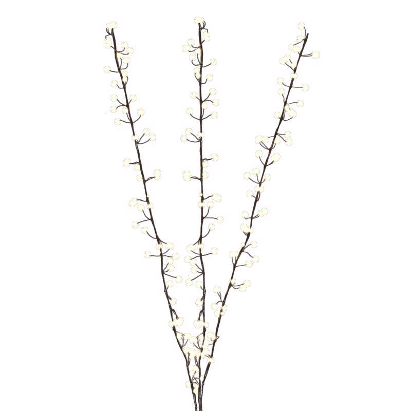 CELEBRATIONS - Celebrations LED Pure White Lighted Branches 38 in. Yard Decor - Case of 6 [MICBTWIG38PWA]