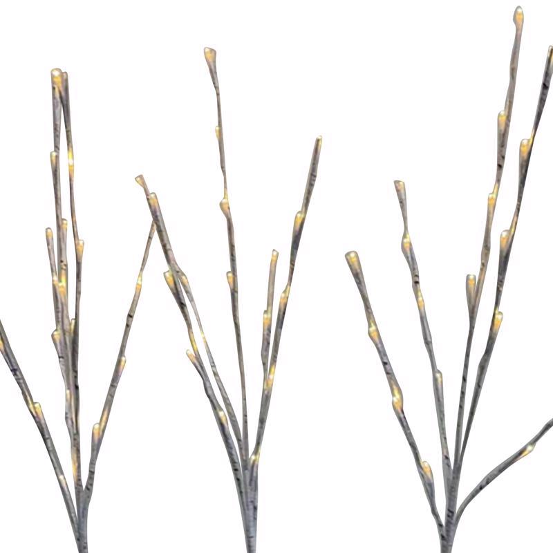 CELEBRATIONS - Celebrations LED Warm White Lighted Birch Twigs 32 in. Yard Decor - Case of 12