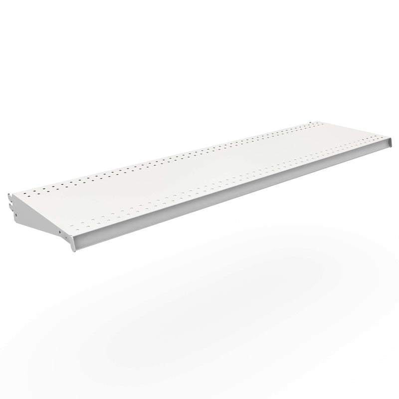 LOZIER - Lozier 48 in. W X 13 in. D Cool White Metal Shelf 1 pk