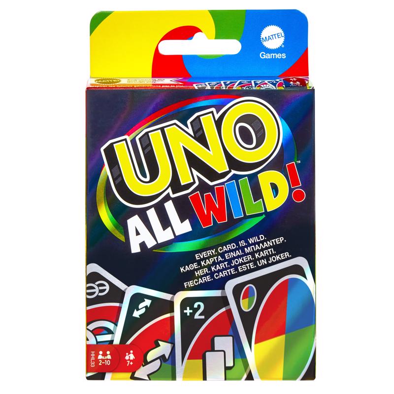 MATTEL - Mattel Uno All Wild! Card Game Multicolored